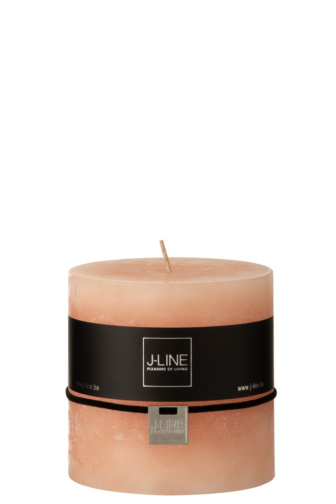 Bougie Cylindrique Pêche 64H