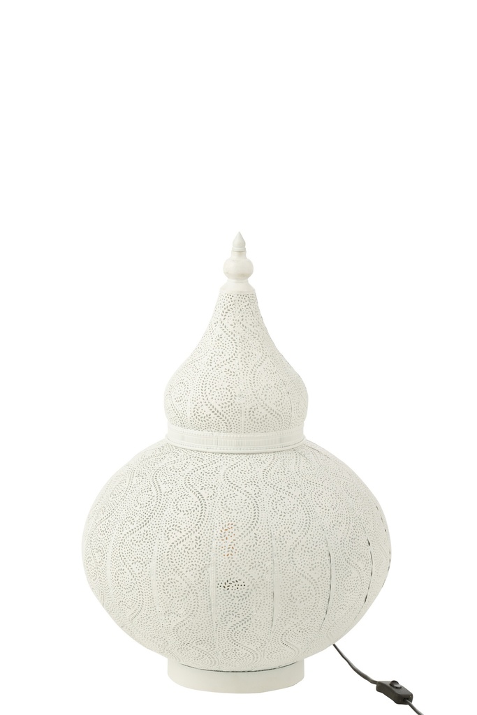 Lamp Aladin Metal White Small