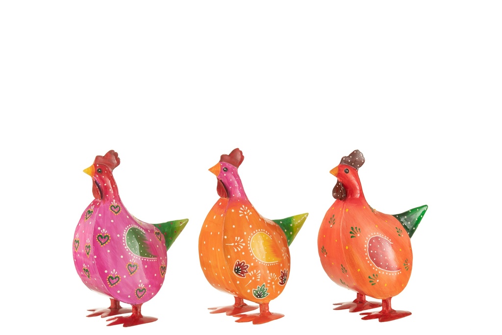 Rooster Iron Mix Assortment Of