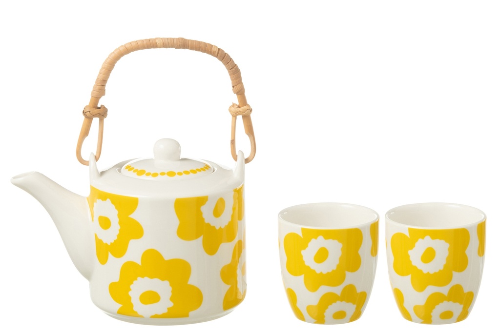 Set Of 3 Tea Pot Set