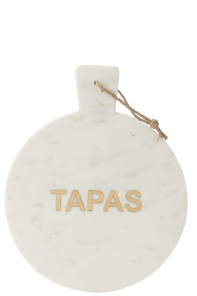 Plateau de fromages rond Tapas Marbre