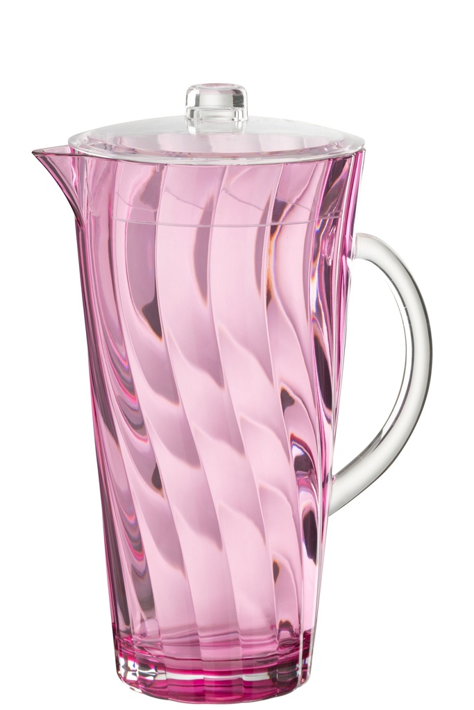 Pichet Wave Plastique Rose