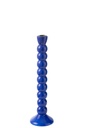 Candle Holder Mango Wood Blue