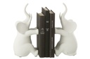 Lot de 2 serre-livres éléphant assis