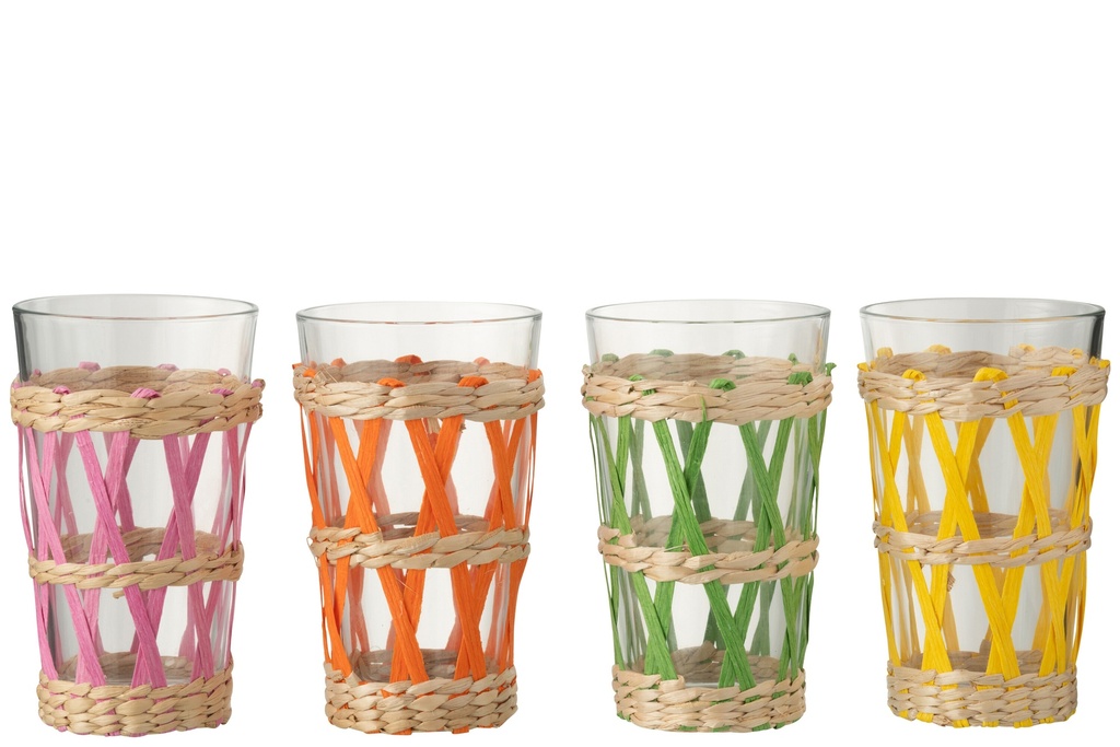 Verre à boire Mélange de verre tissé