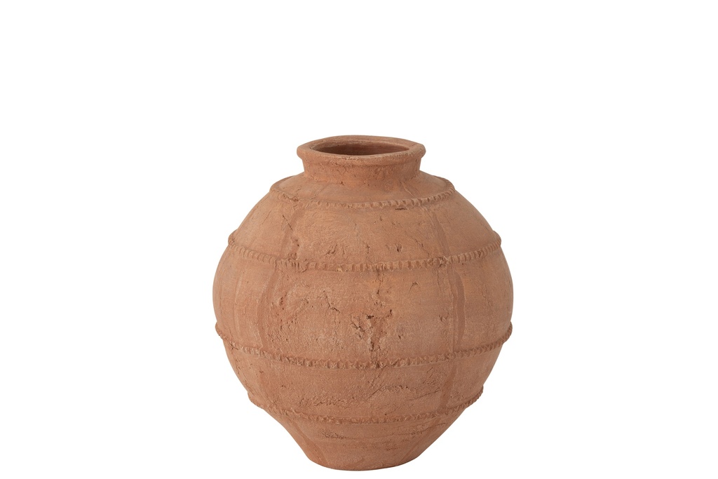 Vase Kaia Rond Terre Cuite