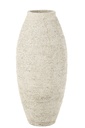 Vase Antique Ciment Blanc Grand