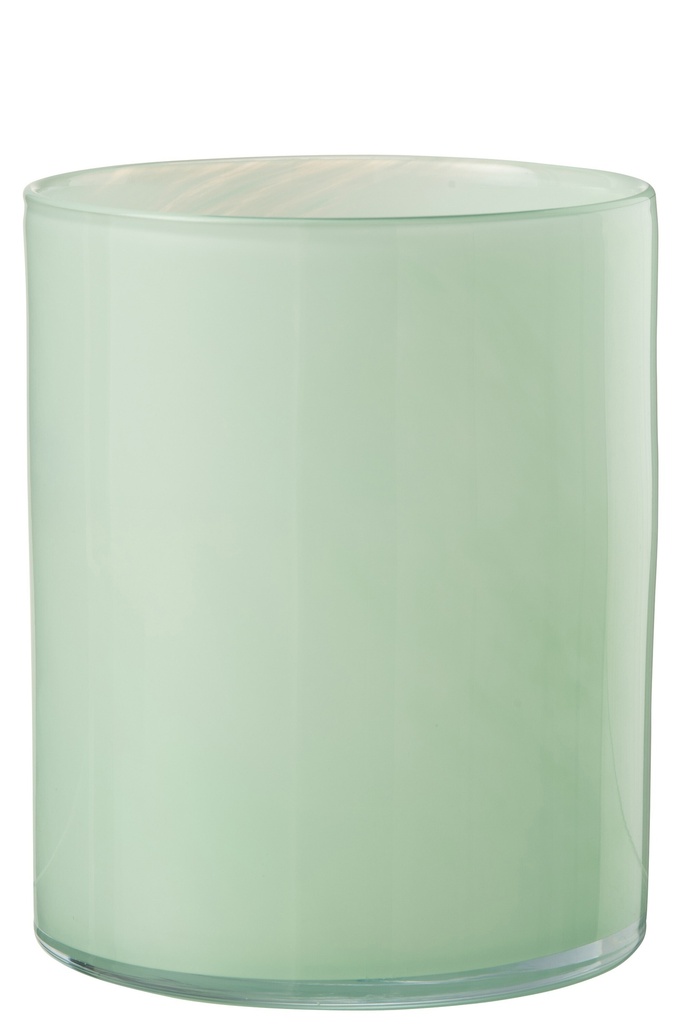 [20662] Tealight Holder Jade Light Green