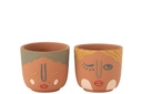 Flowerpot Duoface Cement Mix Large