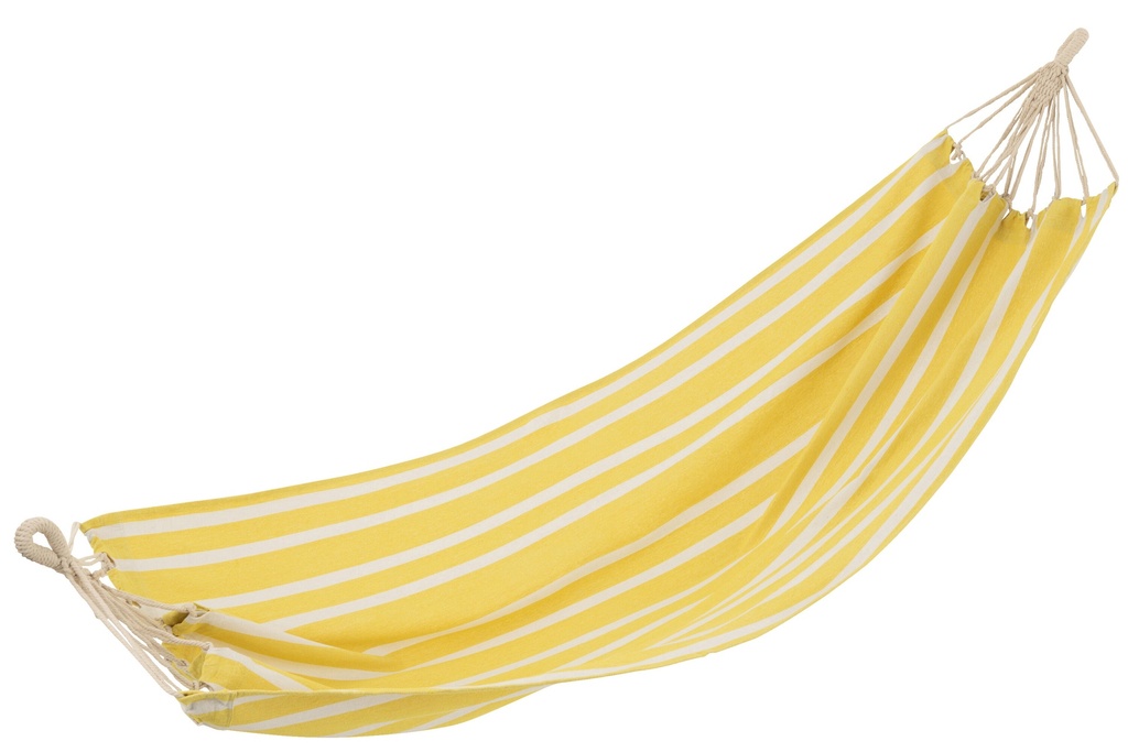 Hammock Stripes Cotton/Polyester Bright Yellow/White