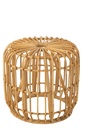 Table basse Sirine en rotin naturel