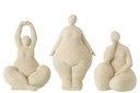 Women Modern Resin Beige Large