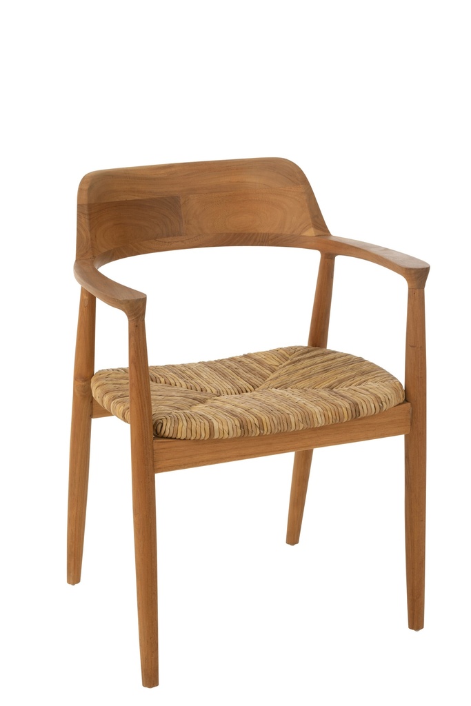 [40809] Chaise Hiro en bois de teck naturel