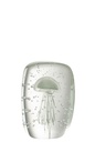 Presse-papier Calypso Triangle Verre Transparent/Vert