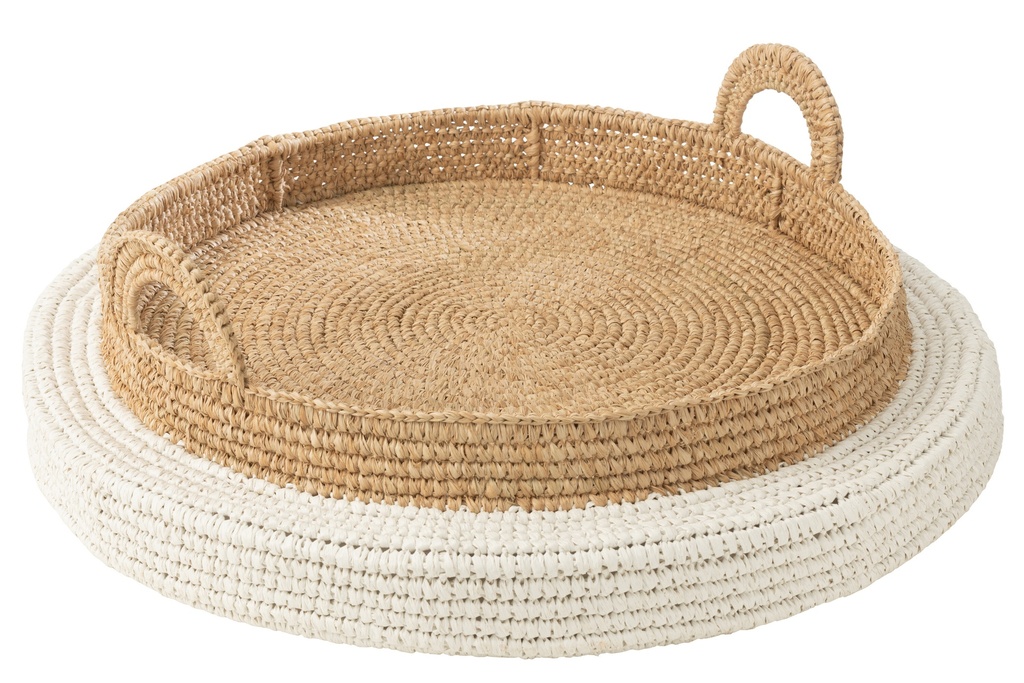 [51625] Tray Floating Polystyrene White/Natural