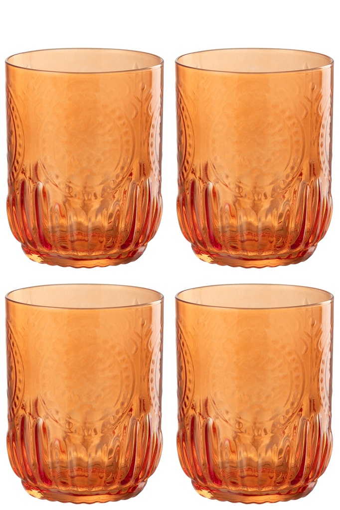 Coffret cadeau 4 verres à boire Maya