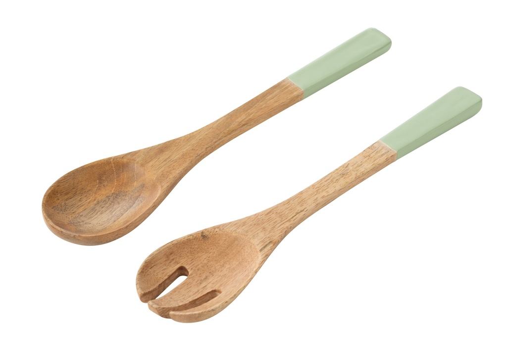 Lot de 2 couverts à salade Mangue