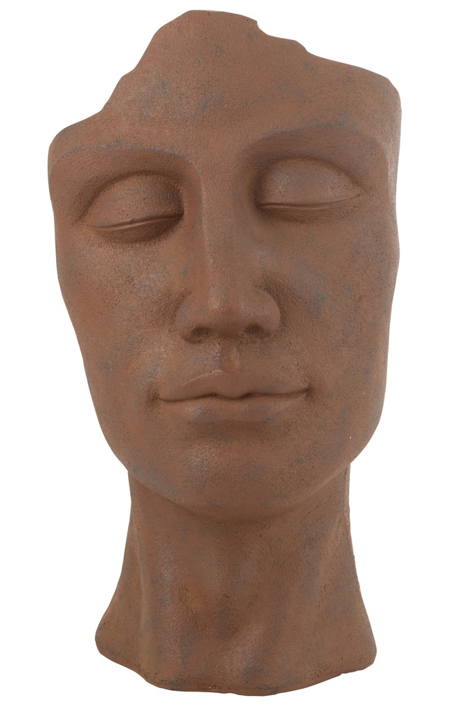 Flower Pot David Clay Rust