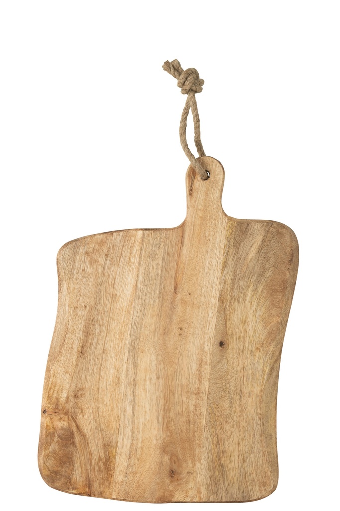 Planche à découper carrée en bois biologique