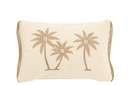 Coussin Rectangle Palmiers Coton