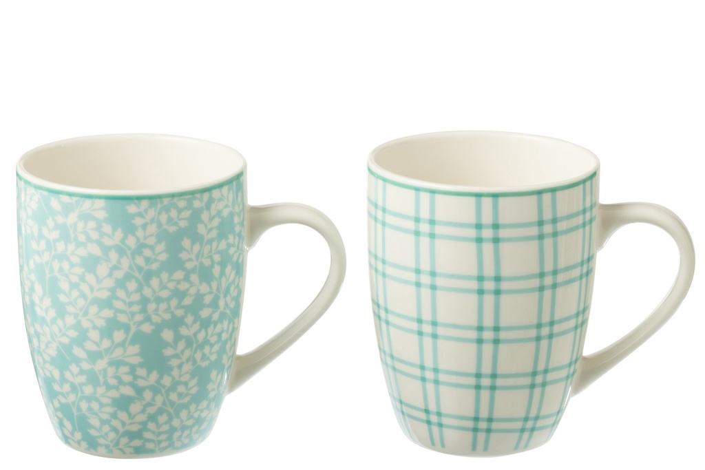 Coffret de 2 mugs en céramique