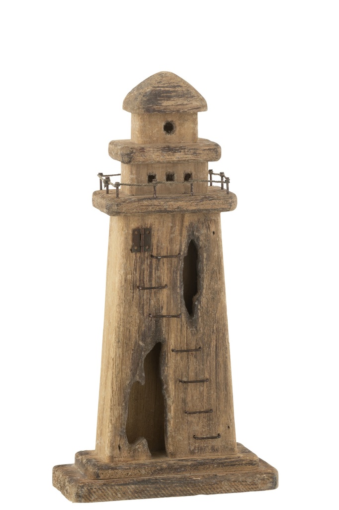 Bois de paulownia phare naturel foncé