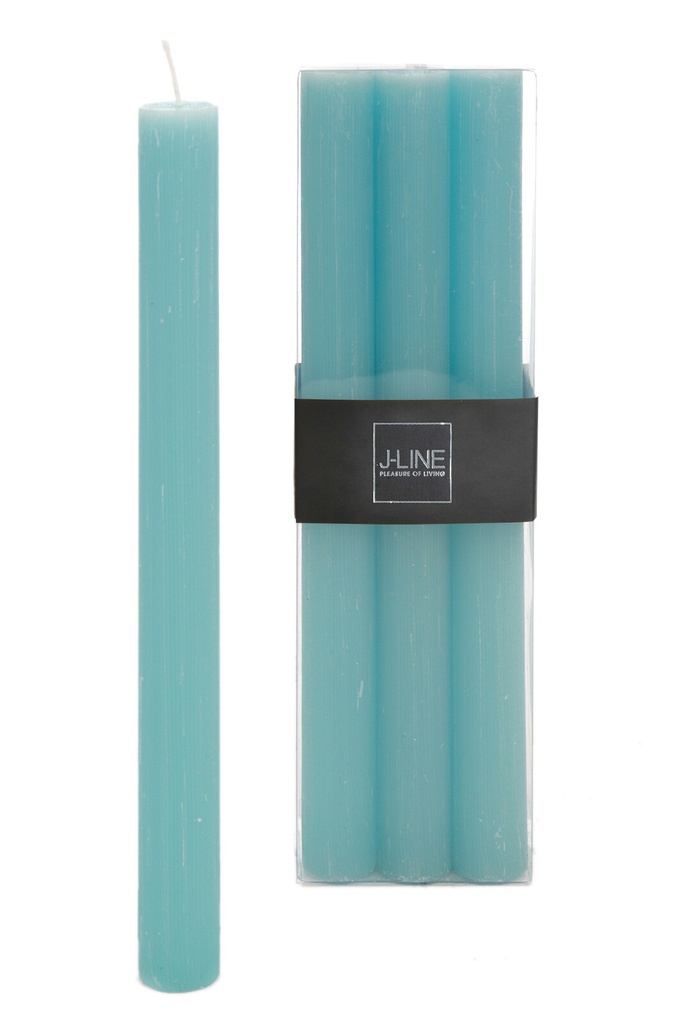 Box 6 Table Candle Azure