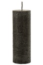 Bougie pilier d'extérieur Paraffine noire