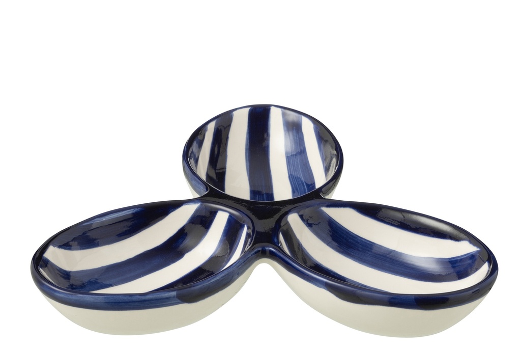 Apero Dish Granada Stripes Clover