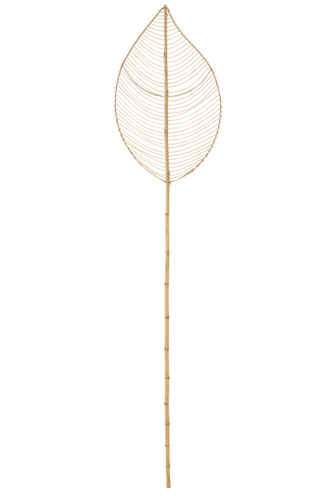 Feuille Déco Rotin Naturel