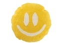 Cushion Smiley Tufted Cotton Yellow/White