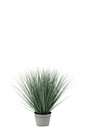 Grasses In Pot Metal Plastic