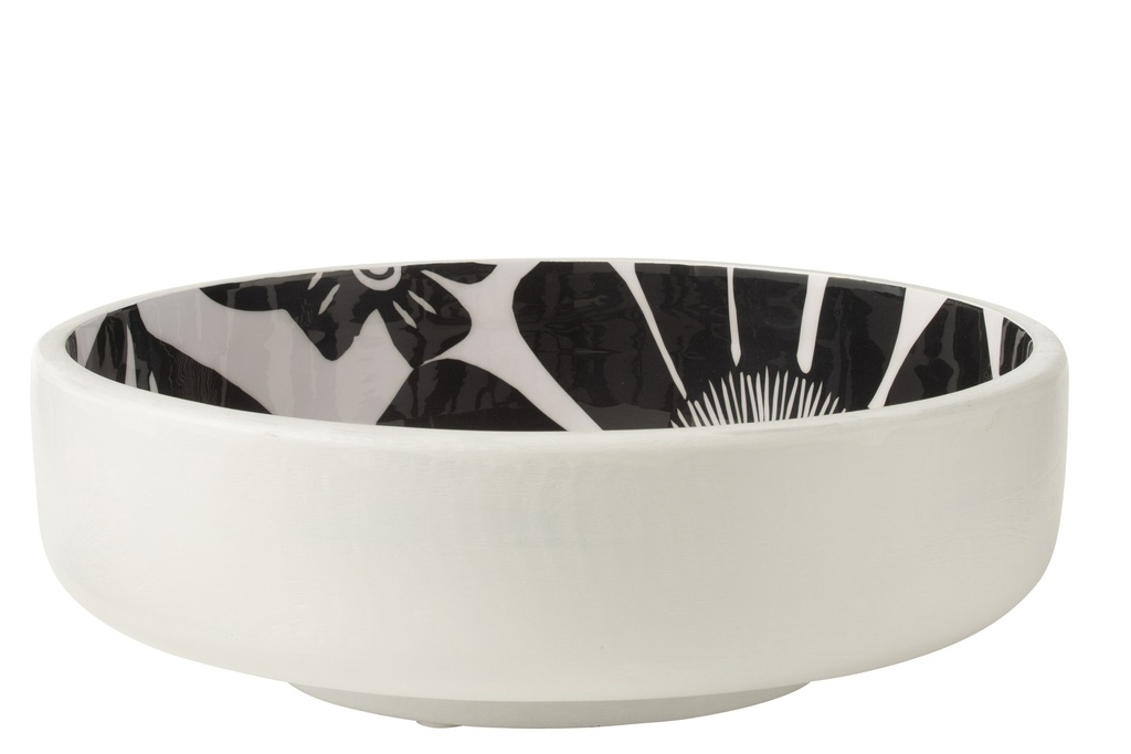 Saladier Motif Floral Mangue