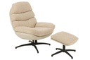Relax Sofa + Footstool Metal/Plywood