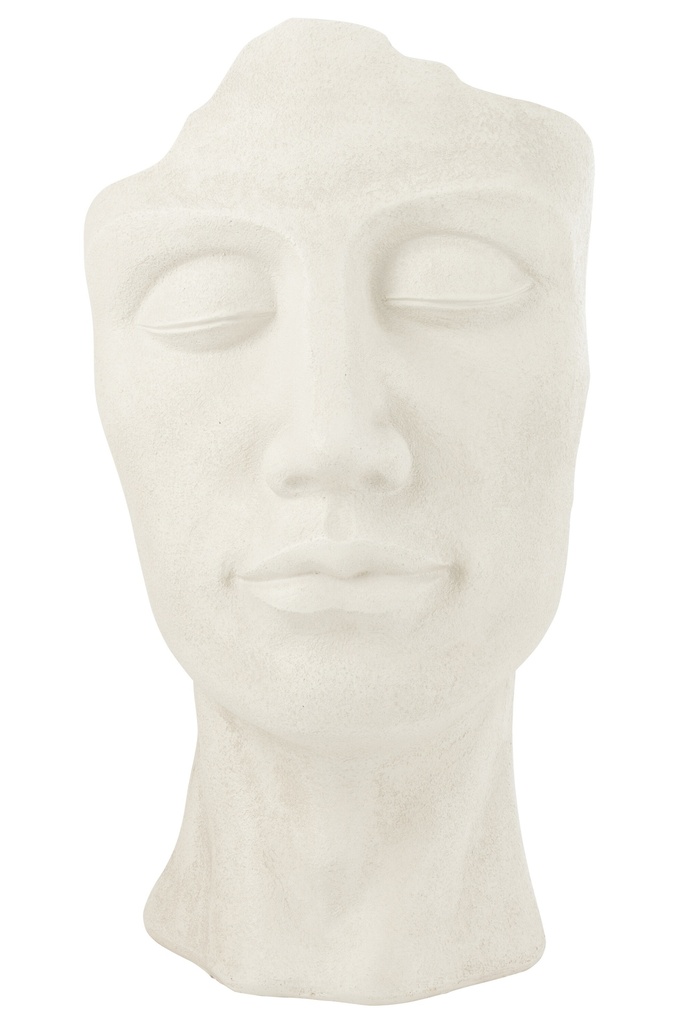 Pot de fleurs David Clay Blanc