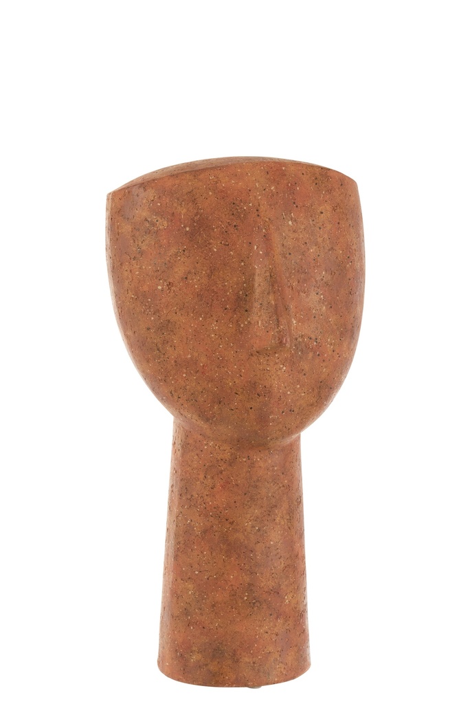 Figurine Léo Poly Terre cuite