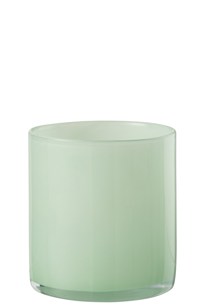 [20661] Tealight Holder Jade Light Green