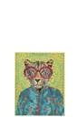 Toile Popart Tigre Décoration Murale