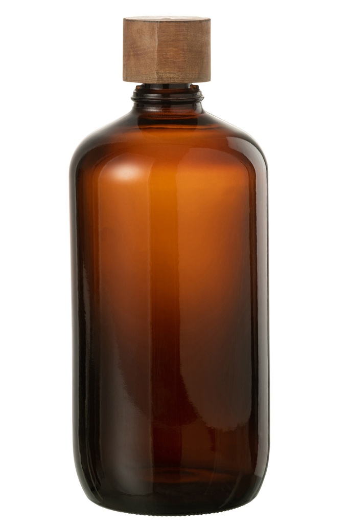 Bottle Vintage Glass Brown