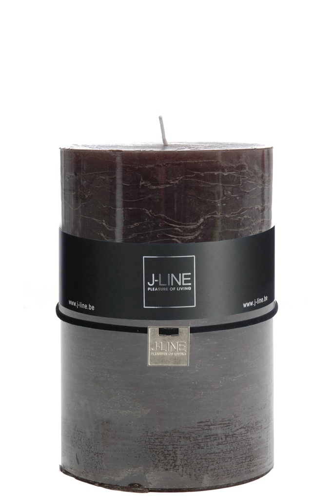 Cyl. Candle Brown/Black Xl -95H