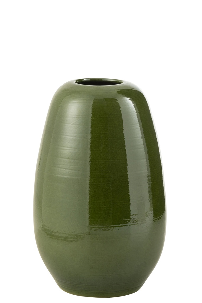 [48357] Vase Lola Porcelain Green Large