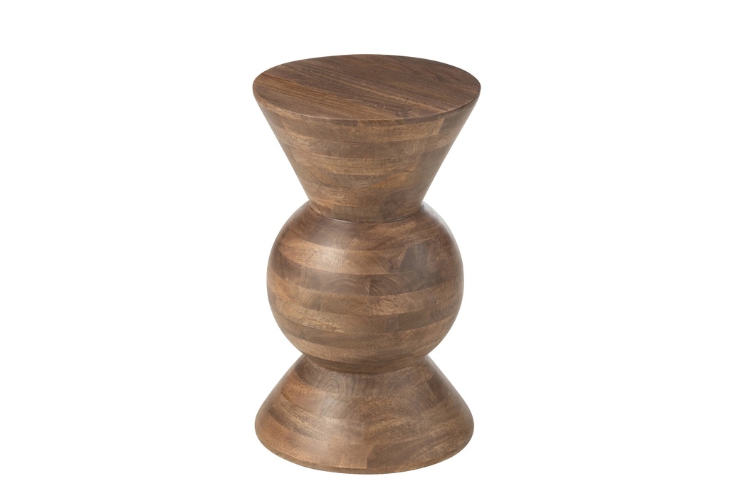 Table basse Candy en bois de manguier