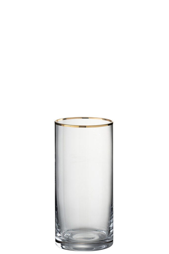 Verre à boire à bord cylindrique haut
