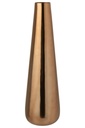 Vase de sol en aluminium doré