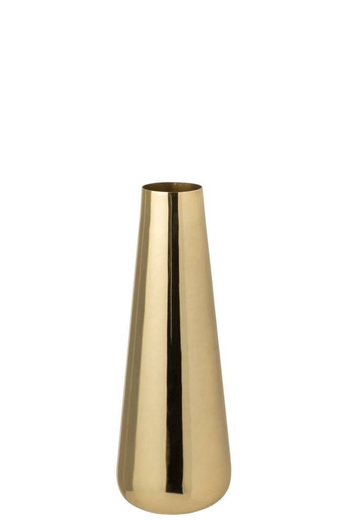 [57612] Floor Vase Aluminium Rose Gold