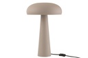 Lampe de table en fer grège