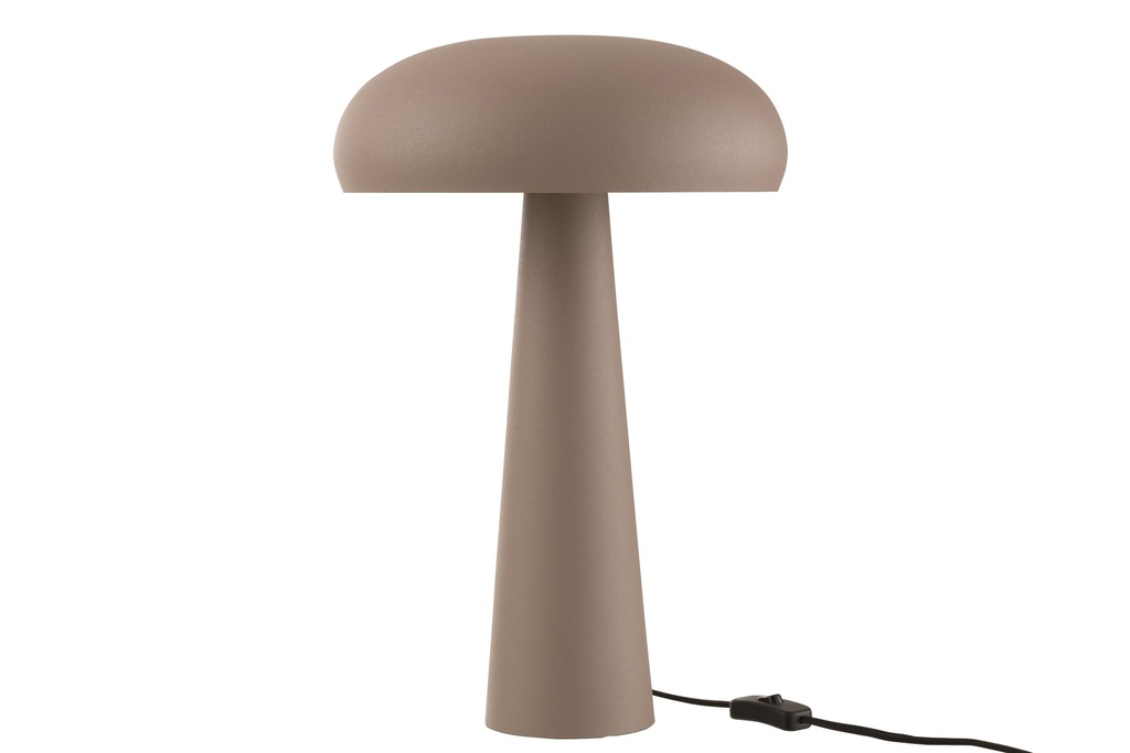[59033] Table Lamp Iron Taupe