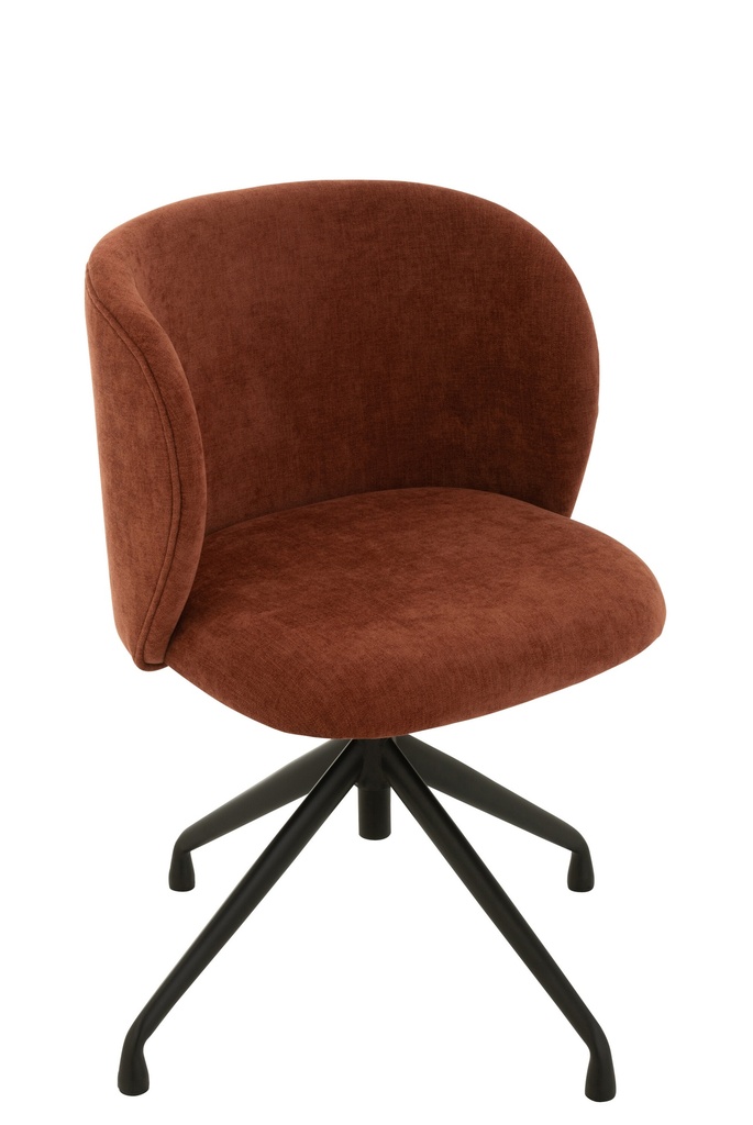 Housse de chaise en textile bordeaux