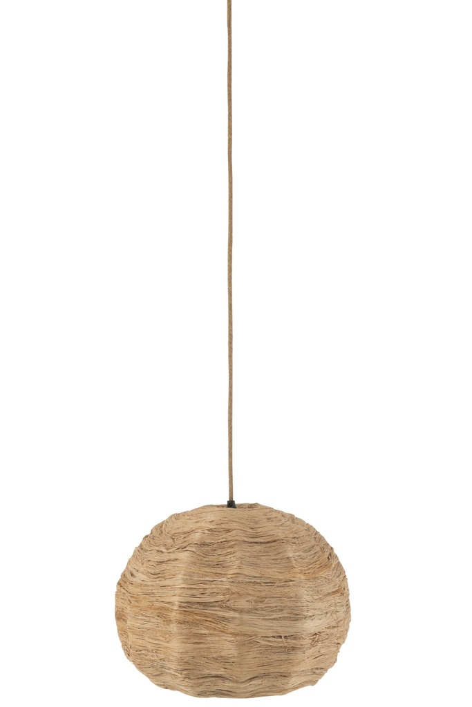 [37775] Hanging Lamp Ball Banana Leaf