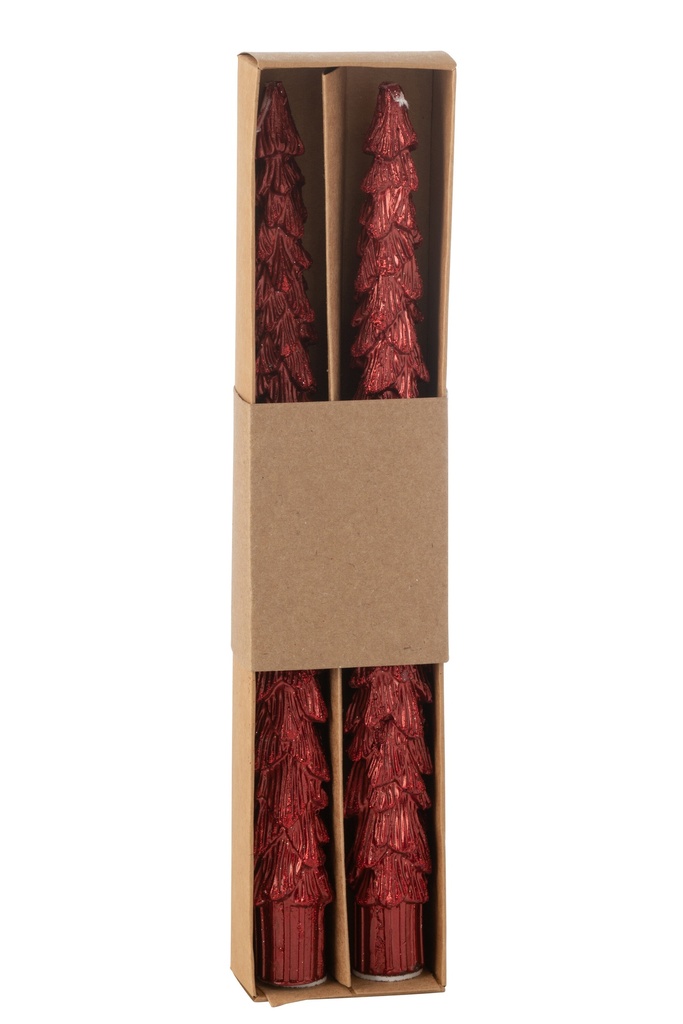 [55474] Box Of 2 Table Candle